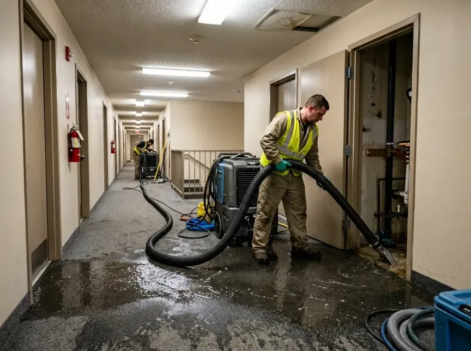multi-unit-apartment-hallway-f-005 — frequently asked questions, Emergency Burst Pipe Water Extraction & Removal in Skokie,…